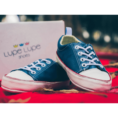 Tênis Bebê Pedro Azul Marinho - Lupe Lupe Shoes